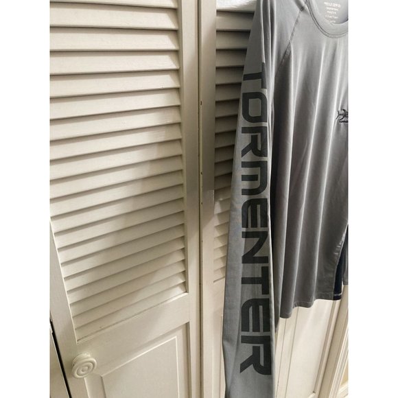 Tormenter Fishing SPF 50 Long Sleeve Men's Shirt Breathable Mesh Sides Size XXL - Picture 4 of 7